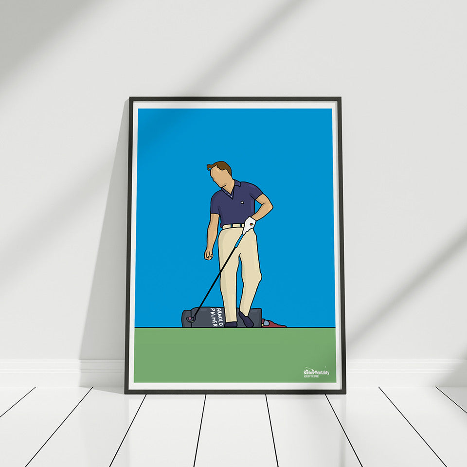 Arnold Palmer A4 Print