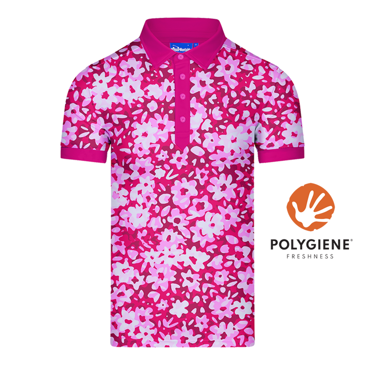 Cmax Camo Floral Polo