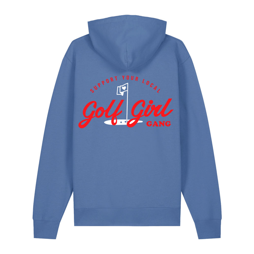 Bunker Woman Girl Gang Hoodie Blue