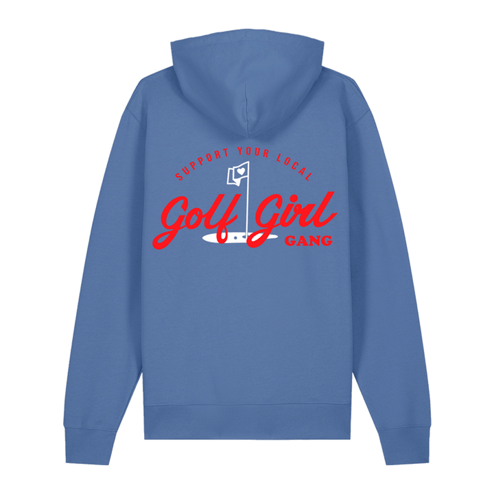 Bunker Woman Girl Gang Hoodie Blue