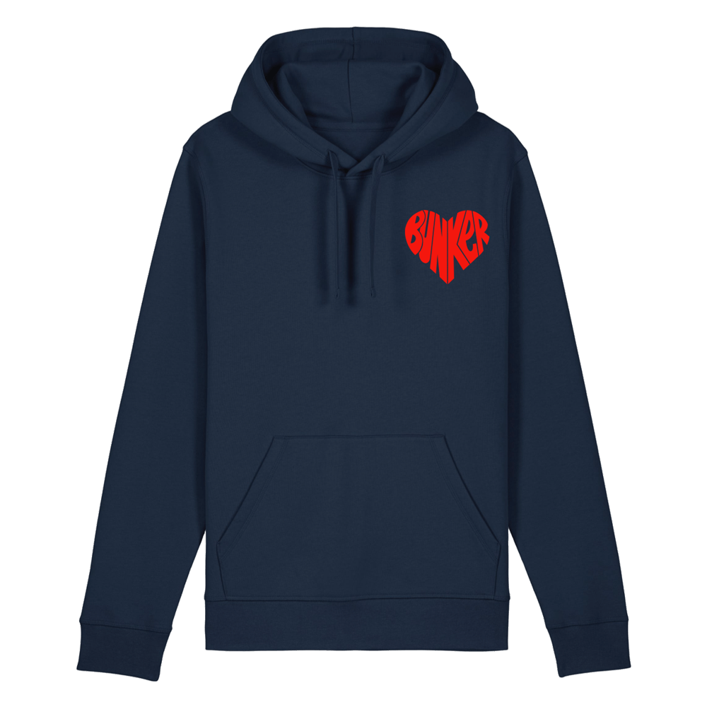 Bunker Woman Girl Gang Hoodie Navy
