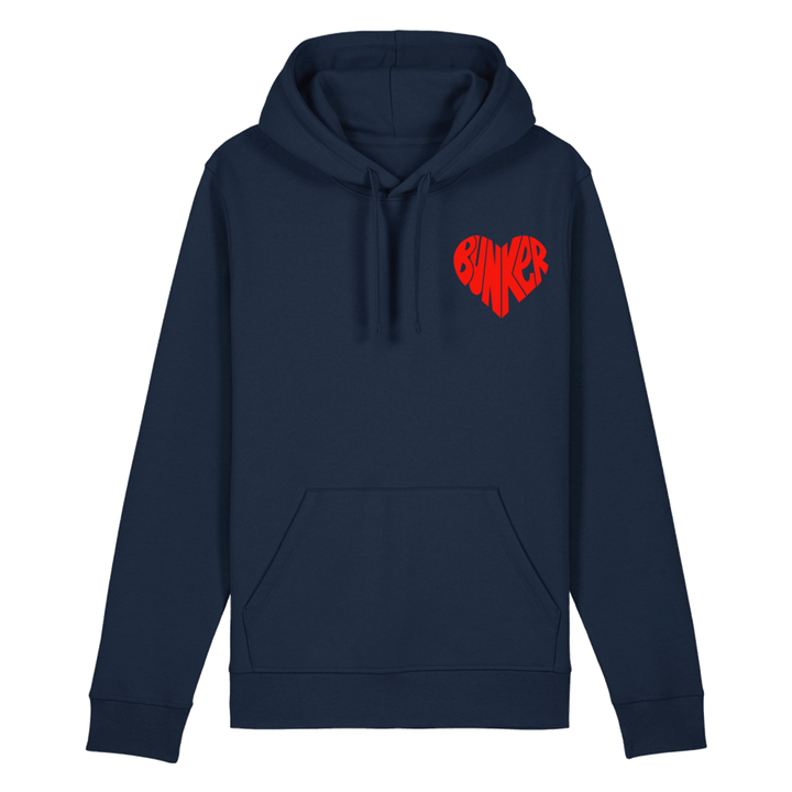 Bunker Woman Girl Gang Hoodie Navy