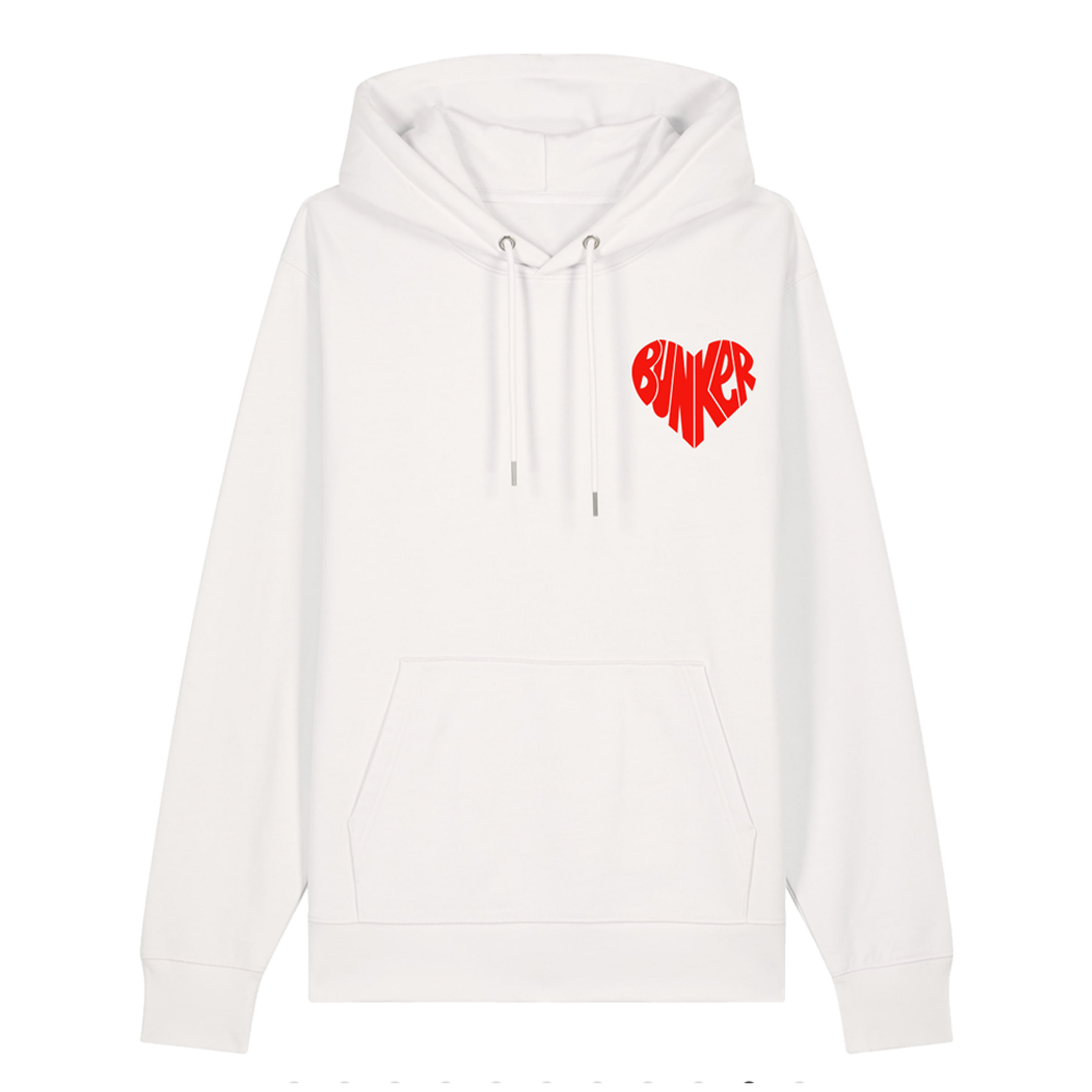 Bunker Woman Girl Gang Hoodie Off White