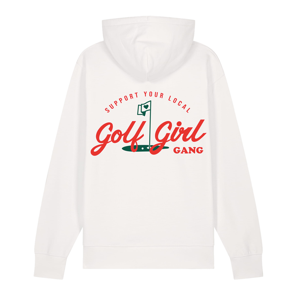 Bunker Woman Girl Gang Hoodie Off White