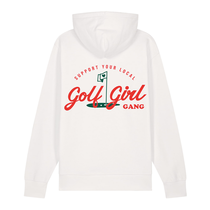 Bunker Woman Girl Gang Hoodie Off White