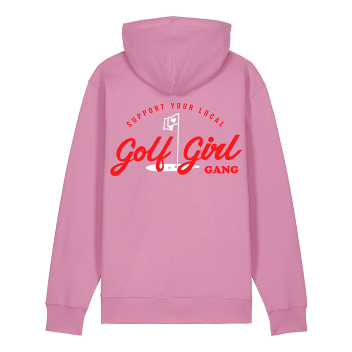 Bunker Woman Girl Gang Hoodie Pink