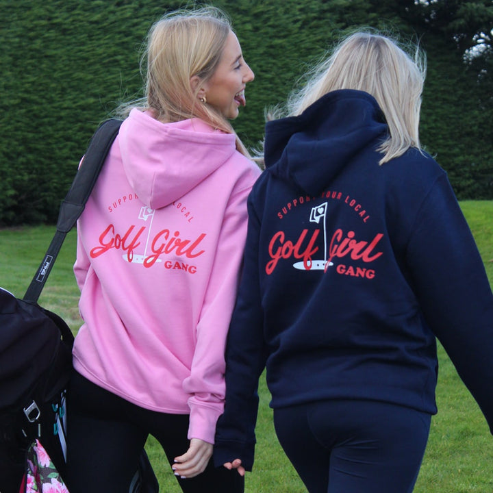 Bunker Woman Girl Gang Hoodie Pink