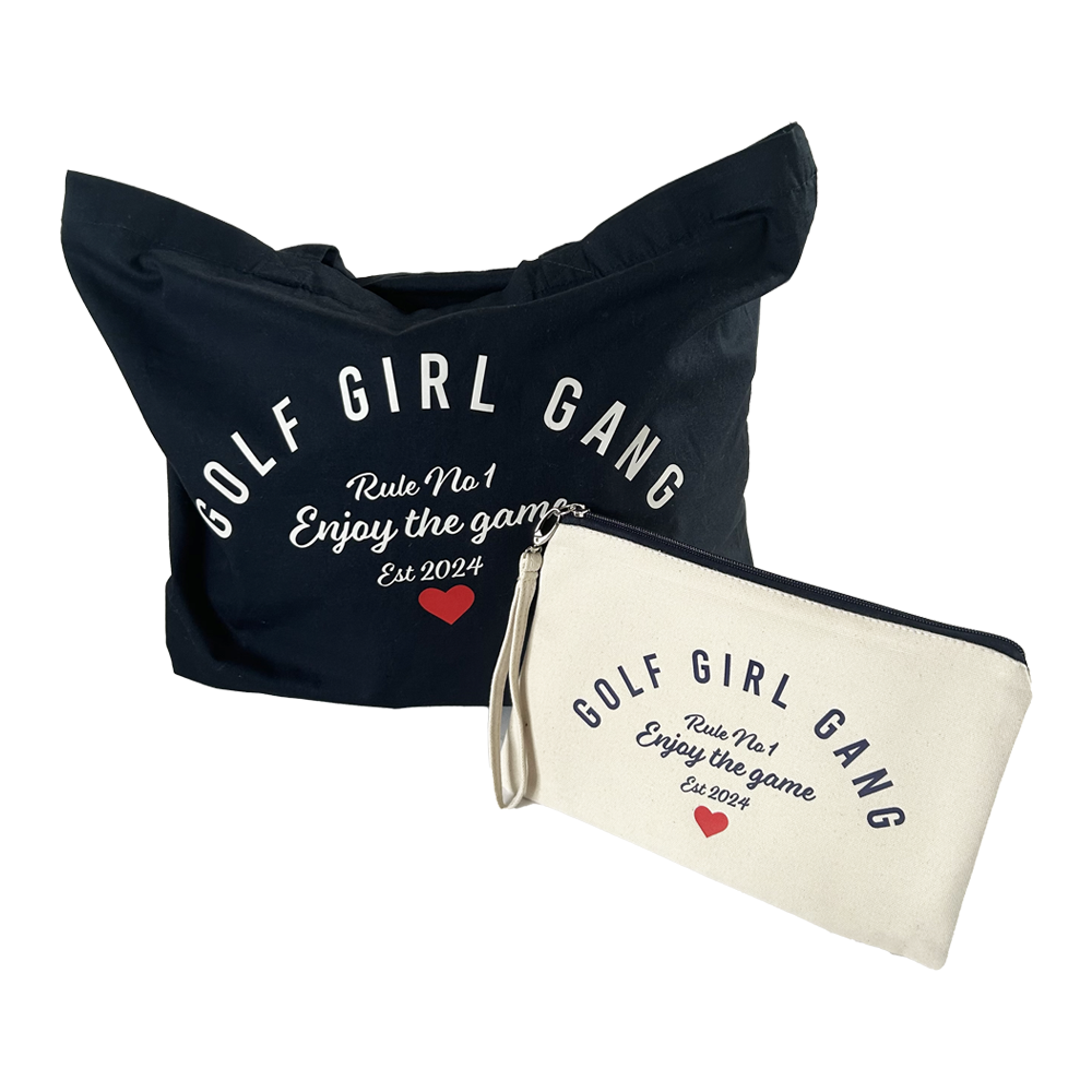 Crested Tote Bag & Zip Purse