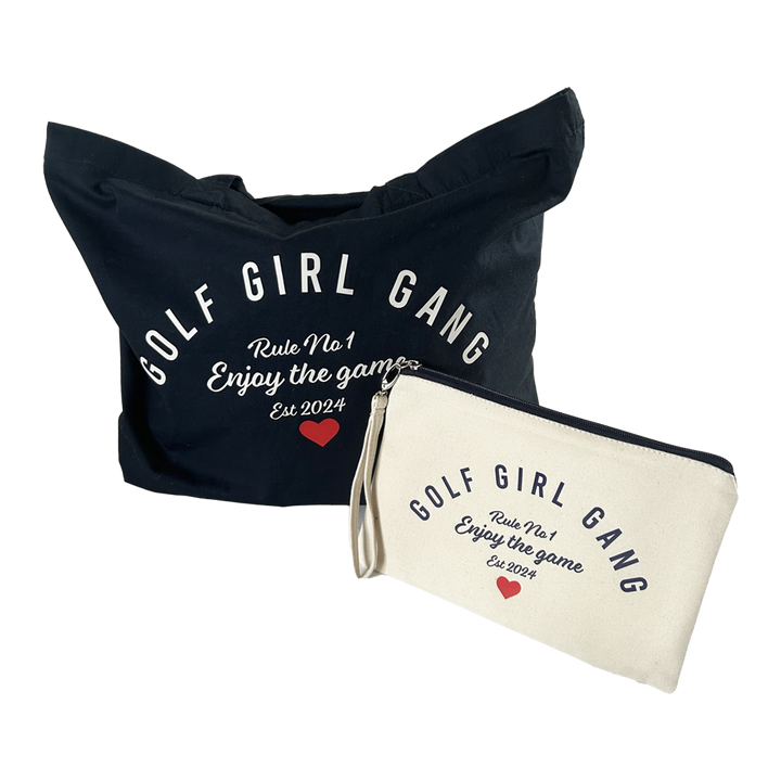 Crested Tote Bag & Zip Purse