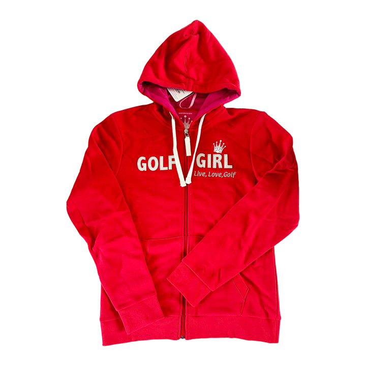 Golf Girl Hoodie - Red (sample)