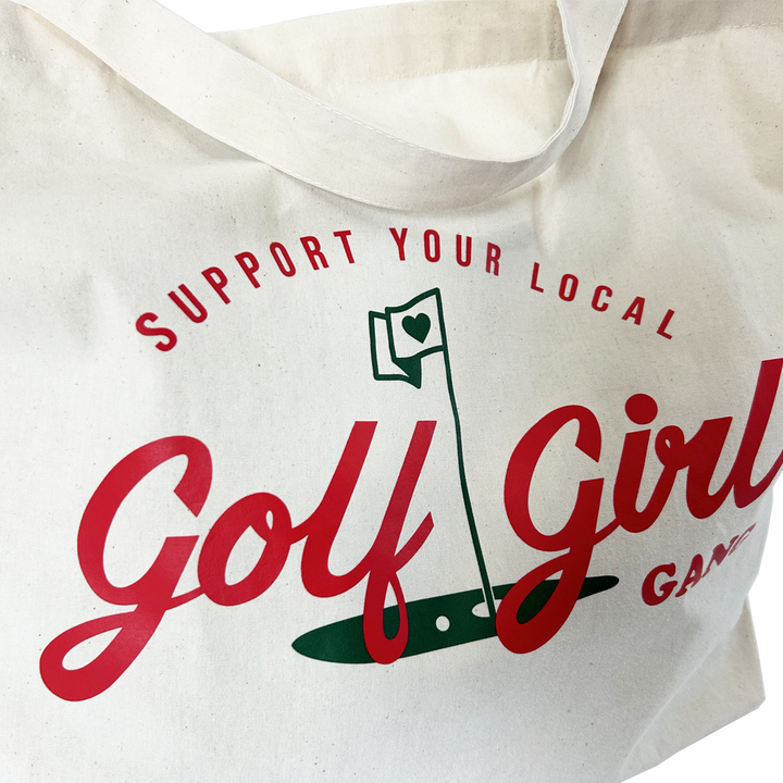 Girl Gang Logo Tote Bag