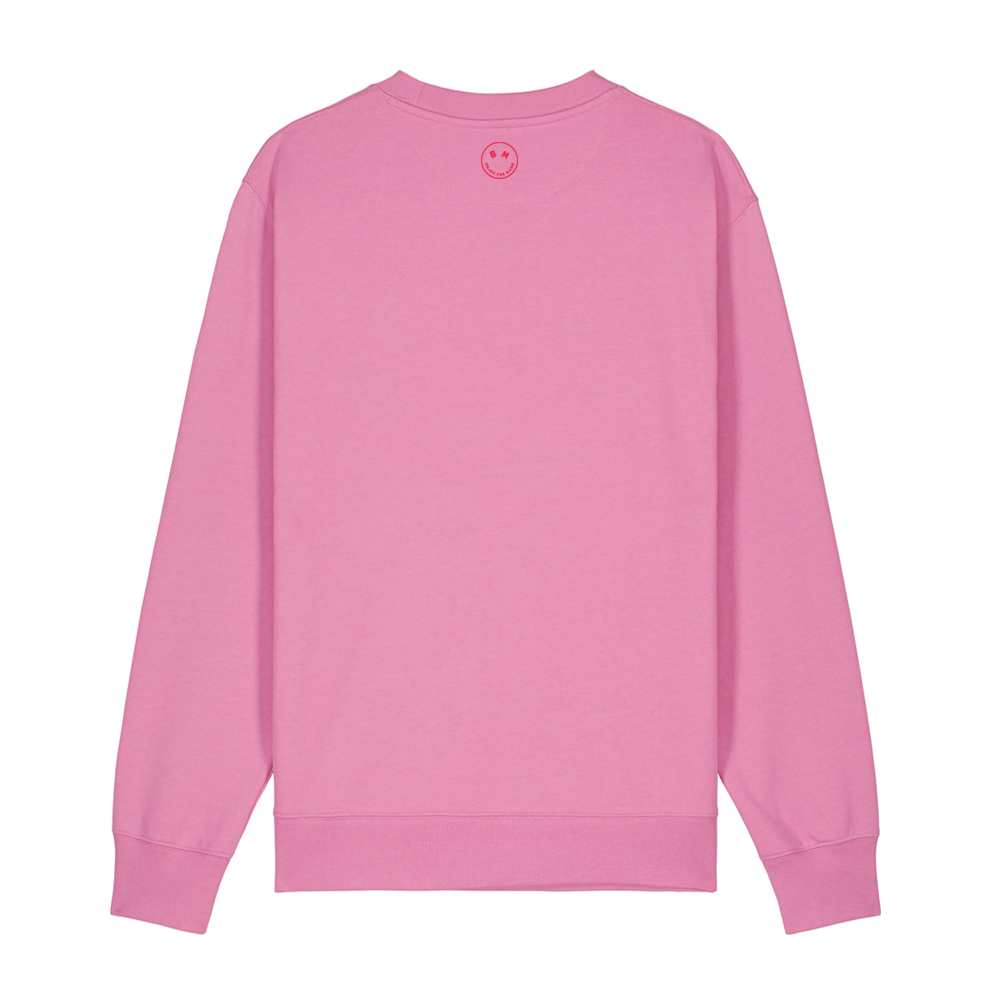Bunker Woman Heart Sweatshirt Pink