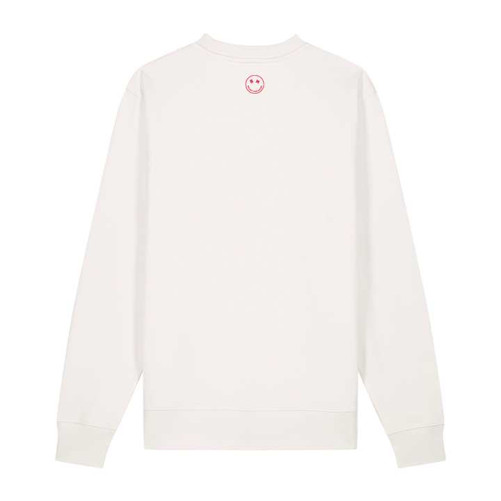 Bunker Woman Heart Sweatshirt Off White