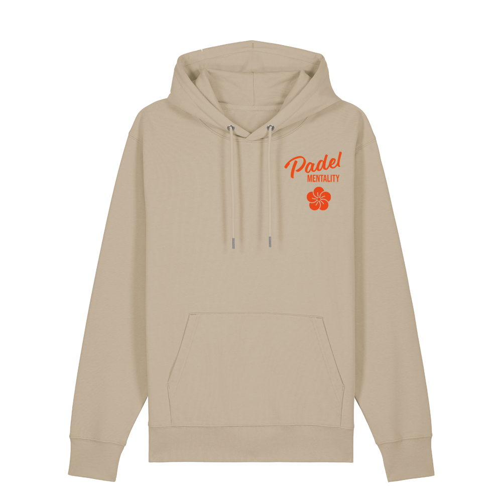 Padel Mentality Icon Hoodie - Pebble