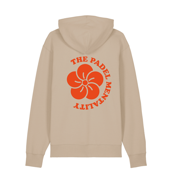 Padel Mentality Icon Hoodie - Pebble