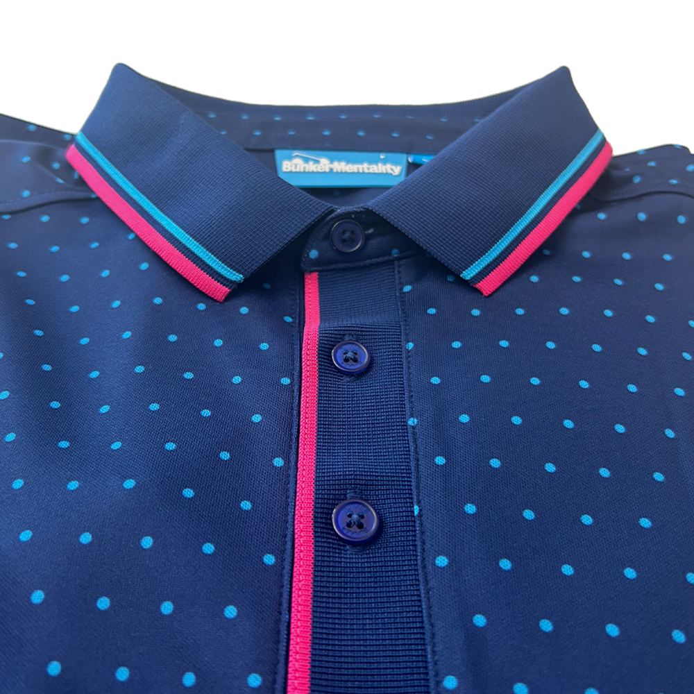 CMAX Polka Dot Polo