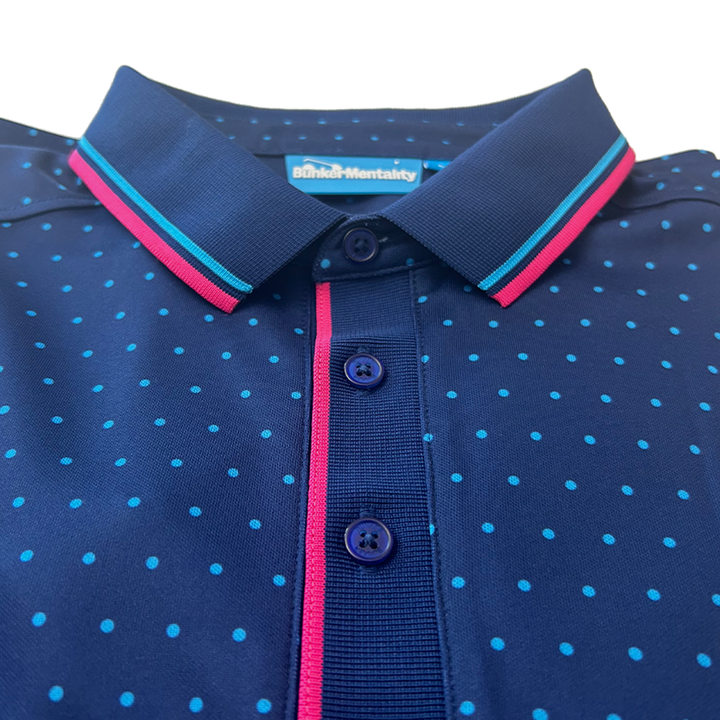 CMAX Polka Dot Polo