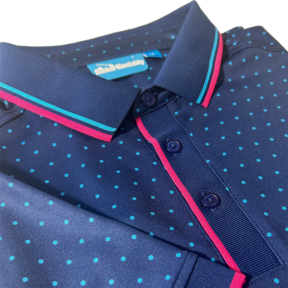 CMAX Polka Dot Polo