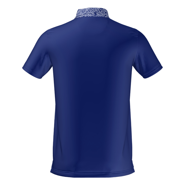 CMax Paisley Collar Polo