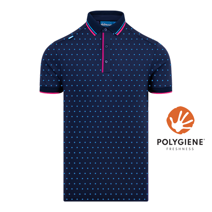 CMAX Polka Dot Polo