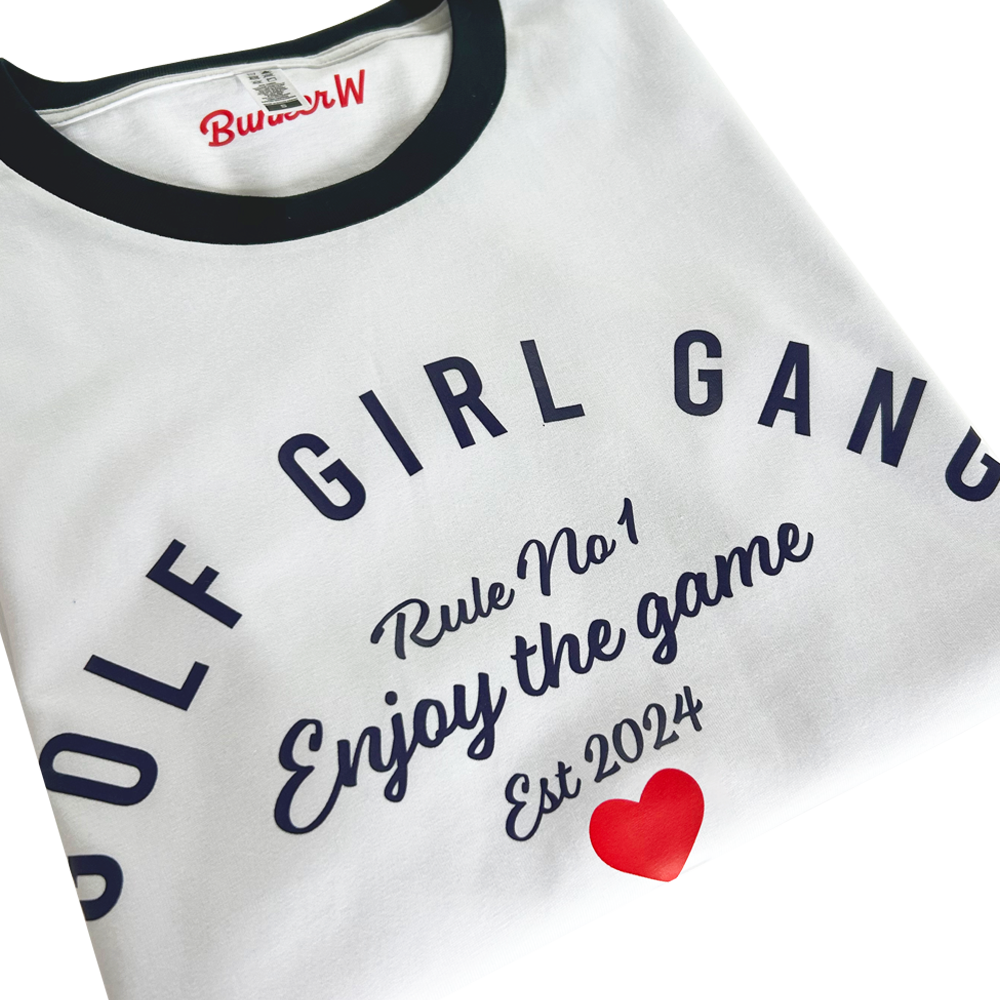 Girl Gang Ringer T Shirt