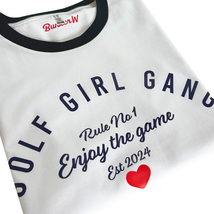 Girl Gang Ringer T Shirt