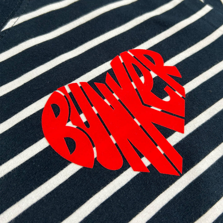 Heart Stripe T Shirt
