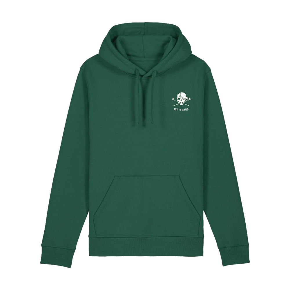 Skull Embroidered Hoodie