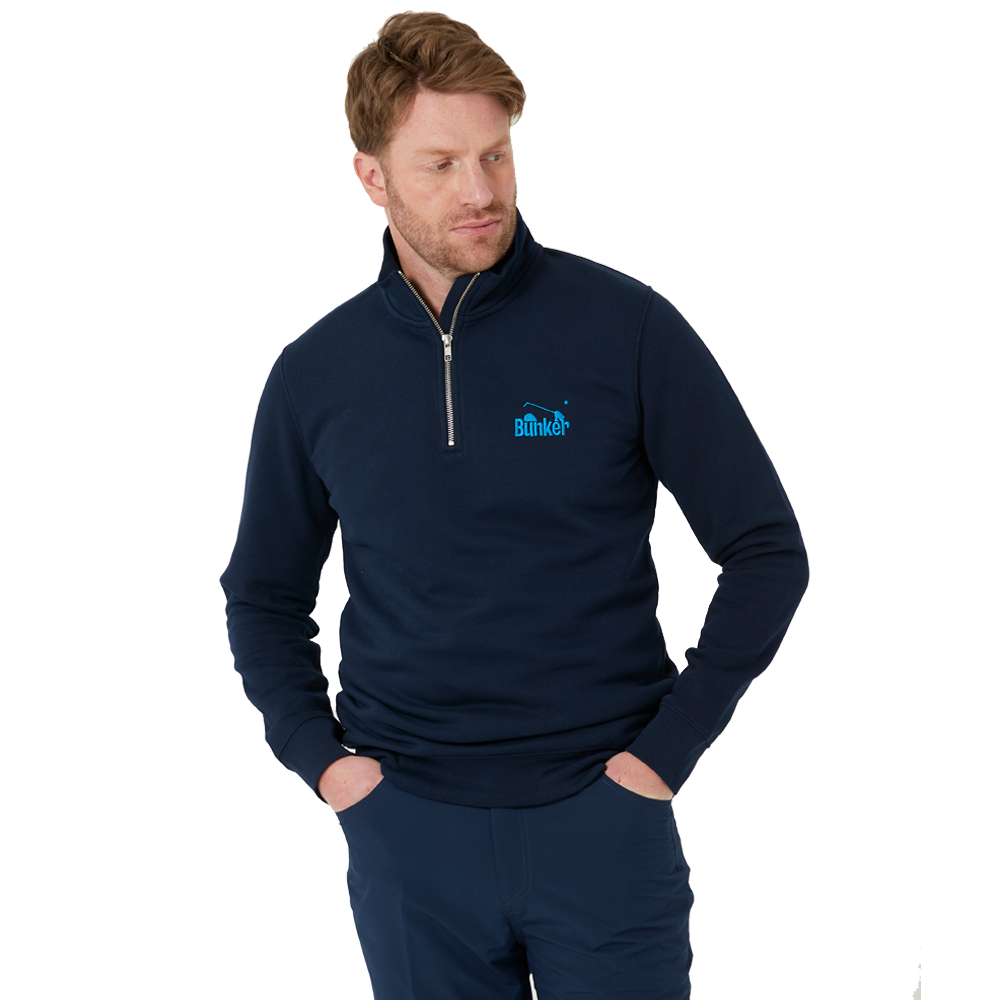 Logo Zip Sweatshirt