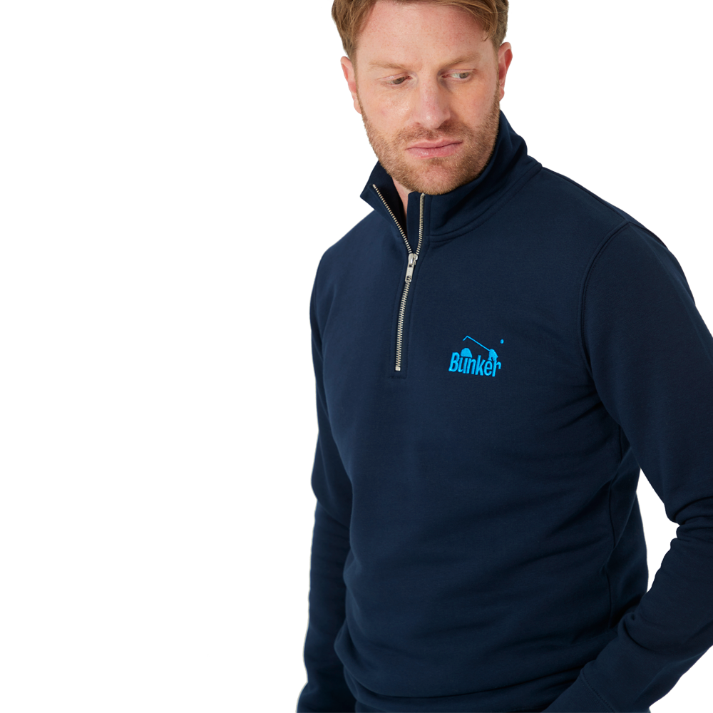 Logo Zip Sweatshirt