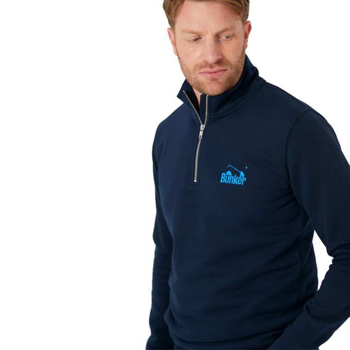 Logo Zip Sweatshirt