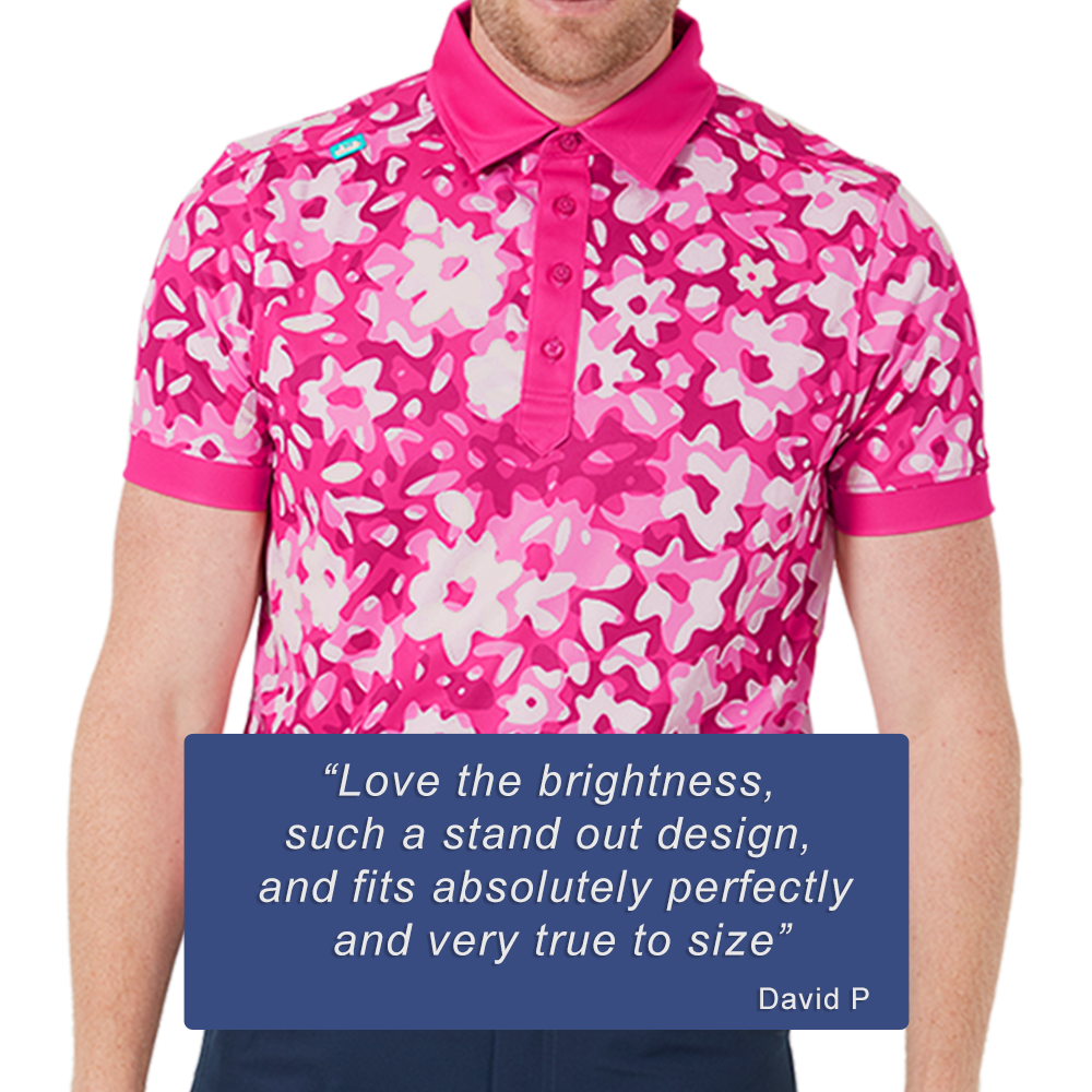 Cmax Camo Floral Polo