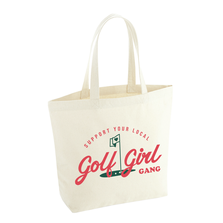 Girl Gang Logo Tote Bag