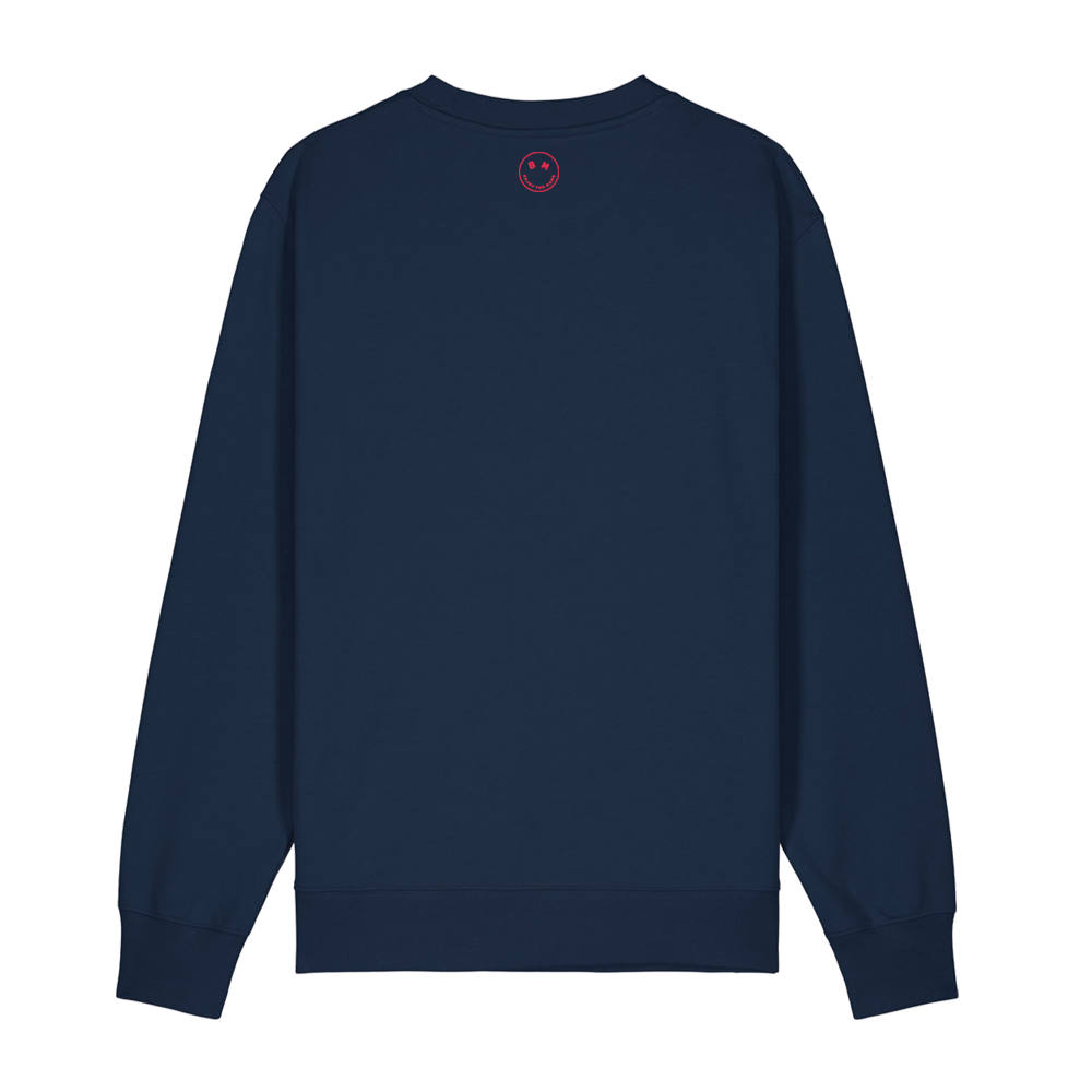 Bunker Woman Heart Sweatshirt Navy