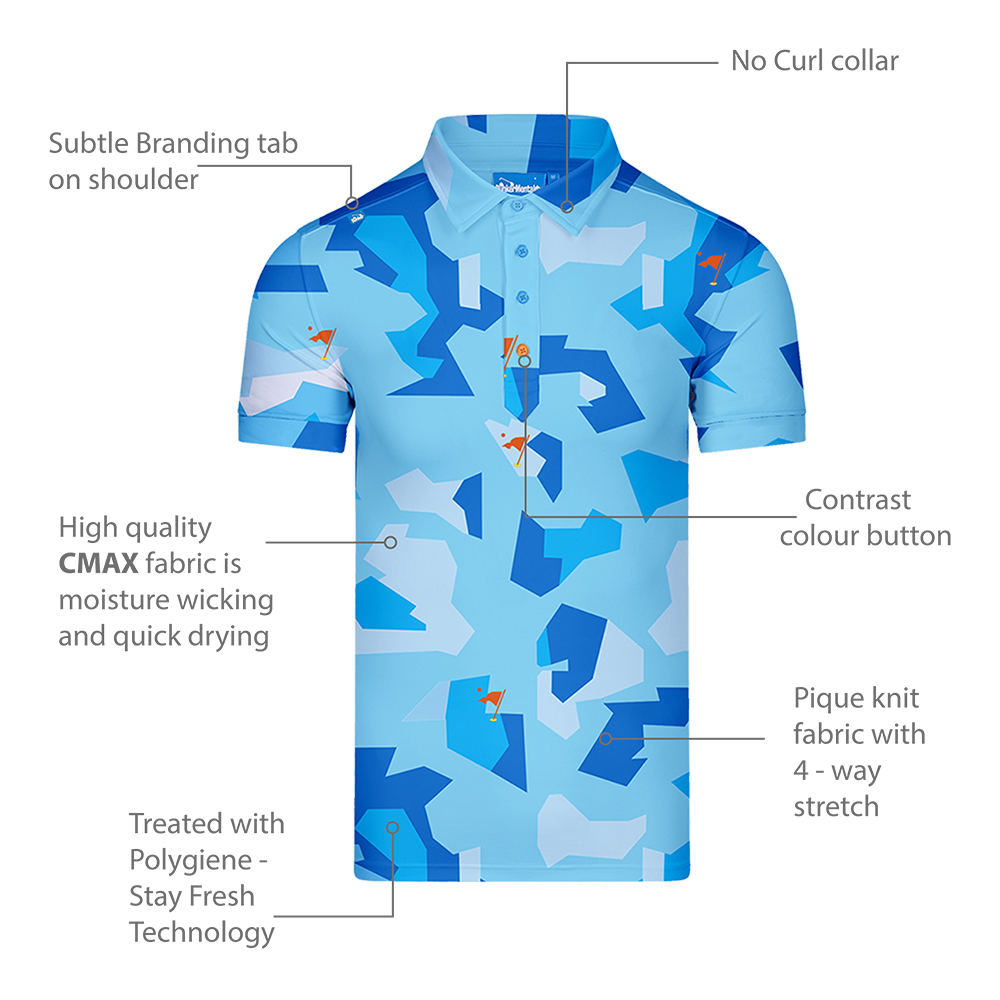 CMax Camo Polo