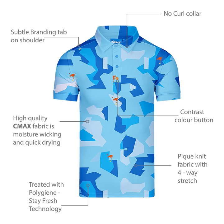 CMax Camo Polo