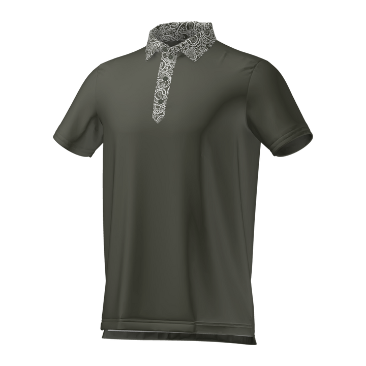 CMax Paisley Collar Polo