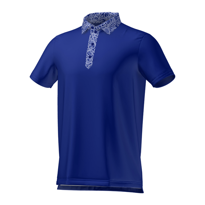 CMax Paisley Collar Polo
