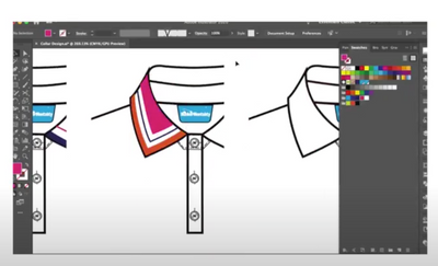 How to create a new collar design