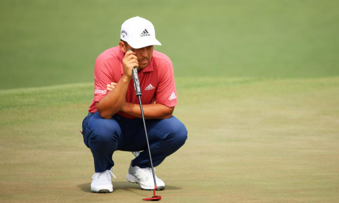 Schauffele loses putter mid round