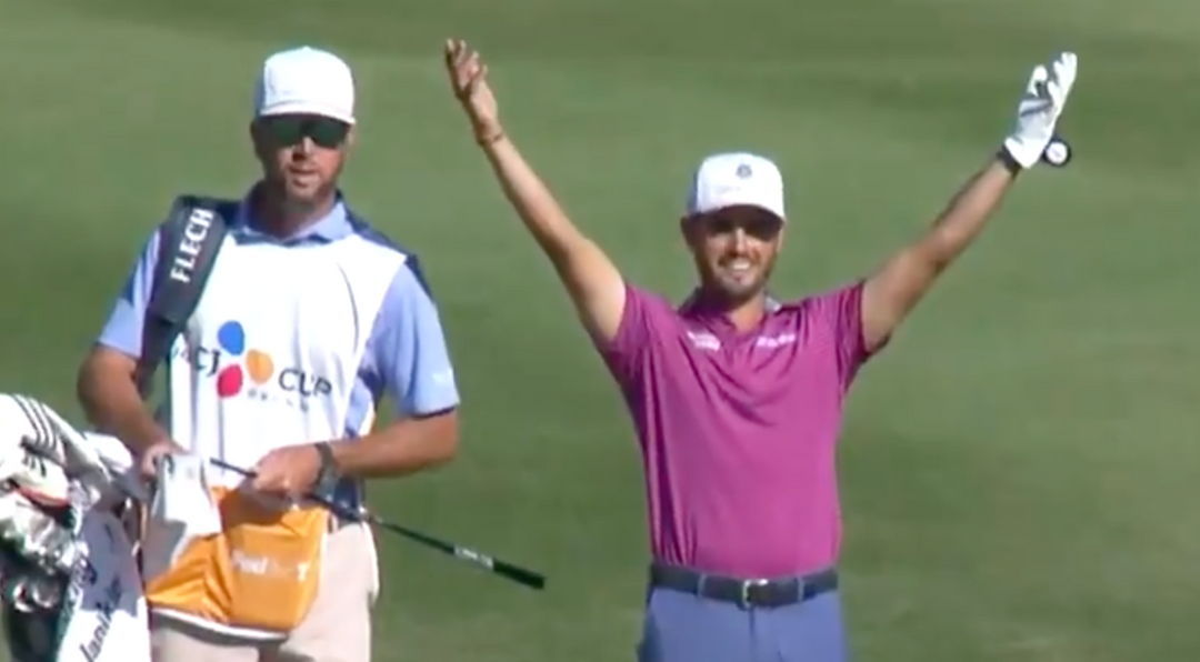 WATCH: Ancer makes albatross in Vegas