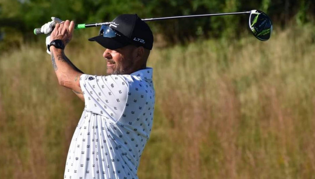 'I don’t have time to think about being sick, just because I’m playing golf'