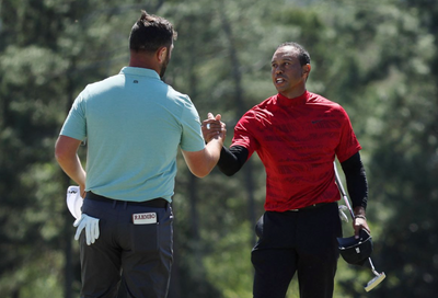 Rahm And Tiger Were On The Clock At Augusta