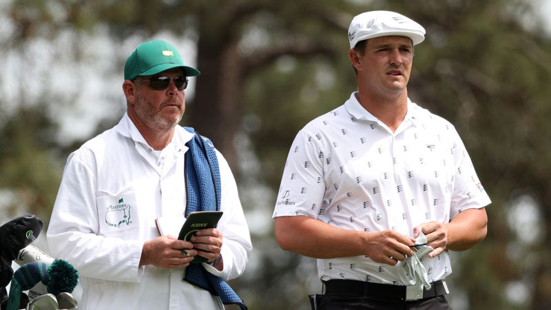 DeChambeau parts company with caddy