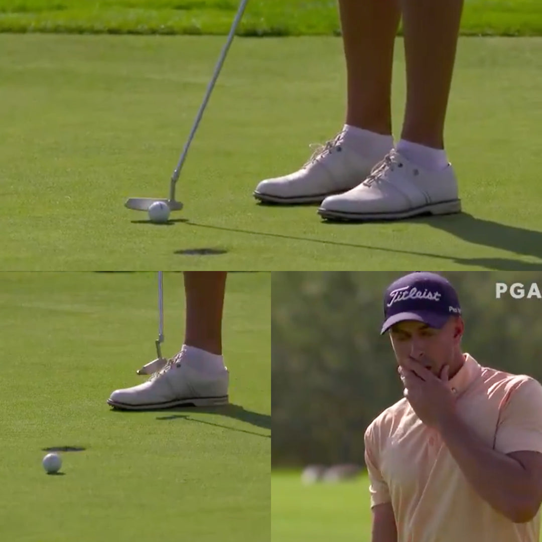 Golfer misses one-foot putt to make PGA Tour debut