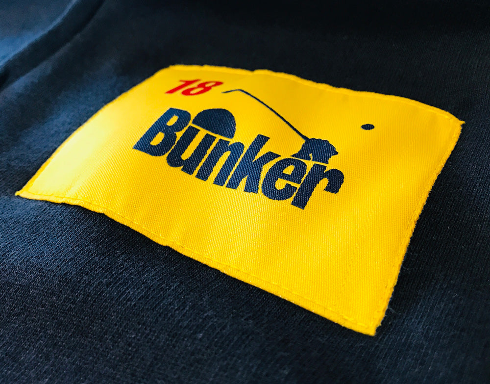 Bunker Mentality Golf Lifestyle Image - Patch Close Up