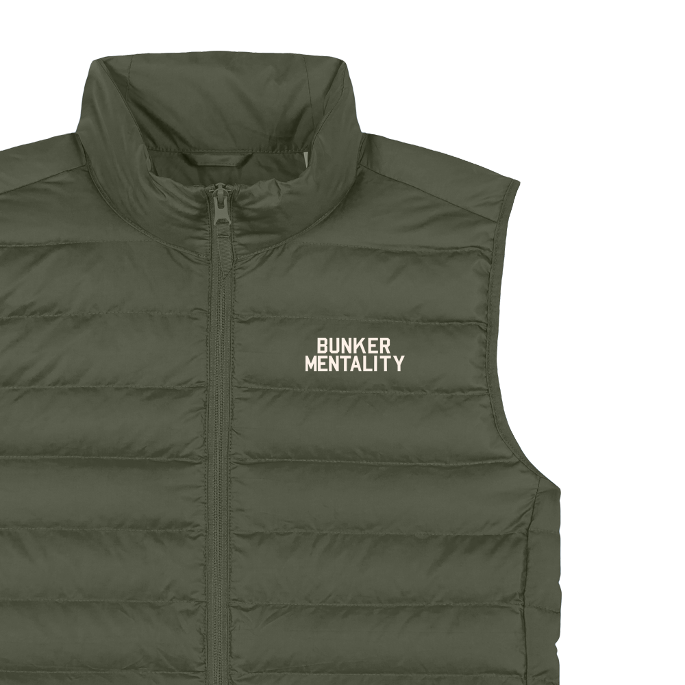 Bunker Tech Logo Gilet - Khaki