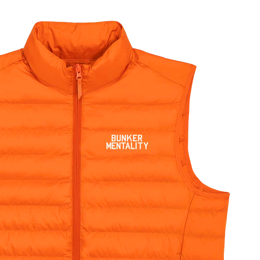 Bunker Tech Logo Gilet - Orange