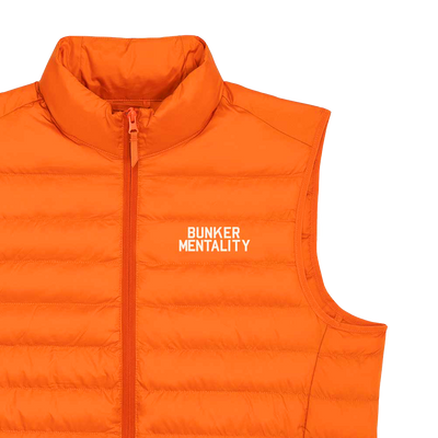 Bunker Tech Logo Gilet - Orange