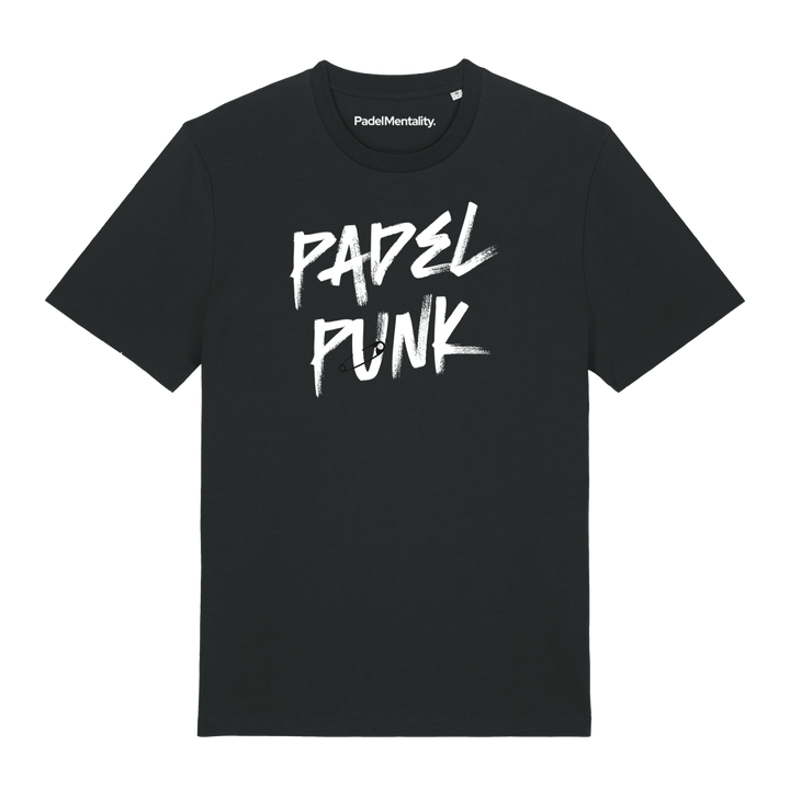 Padel Punk Organic Cotton T-Shirt - Black